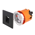 wall recessed luminaire ALWAID 2 rigid, without shade, without frame IP20, white dimmable