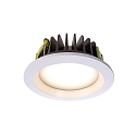  Recessed LED ceiling luminaire COB 170 rund, 25W, current constant, 35V DC, 700mA, 3000K, white
