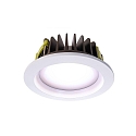  Recessed LED ceiling luminaire COB 170 rund, 25W, current constant, 35V DC, 700mA, 4000K, white