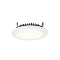 KapegoLED recessed ceiling luminaire LED Panel Round III 26, current constant, 37V DC, 700 mA, 26W, white, 4000K