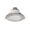 Deko-Light LED Deckeneinbauleuchte ACRUX 68, � 9.5cm, 7W 3000/4000/6000K (CCT) 630lm 90�, dimmbar, wei� matt / silber
