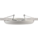 Deko-Light Ceiling recessed luminaire ZAURAK 180, voltage constant, 220-240V AC/50-60Hz, 12W, white