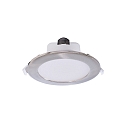 Deko-Light Recessed LED ceiling luminaire ACRUX 195, 26W 3000 / 4000 / 6000K 2670lm 90�, dimmable, matt white