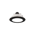 LED Deckeneinbauleuchte ACRUX 68, � 9.5cm, 7W 3000/4000/6000K (CCT) 630lm 90�, dimmbar, wei� matt / schwarz