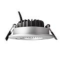 Deko-Light LED Sanierungs-Downlight DIONE IP20 DTW, � 8.2cm, 8.5W 1800-3000K 480lm 36�, CRi >95, schwenkbar 30�, Quick-Terminal, Silber