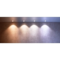 Deko-Light recessed spotlight DIONE IP44 DIM 830 swivelling, wired through IP44, black dimmable