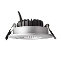 Deko-Light LED Einbau-Strahler DIONE IP44, � 8.2cm, 8.5W 4000K 800lm 36�, schwenkbar 30�, Quick-Terminal, dimmbar, Silber