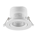 recessed spotlight SURTUR TILT 83 DTW swivelling, Dim-To-Warm IP20/IP44, white dimmable