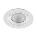 LED Einbaustrahler SURTUR TILT 83 DTW, IP44 IK06, � 10.5cm, 9W 1800-2700K 720lm 40�, CRi>90, Dim-To-Warm, schwenkbar, wei�