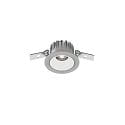 LED Einbaustrahler TARVOS 68, 7,2W, IP20, 30�, 2700K, 860lm, hellgrau