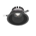 LED Einbaustrahler TARVOS 240, 25,2W, IP20, 30�, 3000K, 3070lm, schwarz