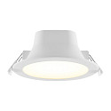 downlight ACRUX PRO 120 rigid, CCT Switch, UGR < 19, multipower IP20/ IP54, glossy, white dimmable