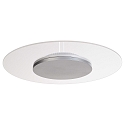 LED Ceiling luminaire ZANIAH 37, 18W, 3000K, IP20, dimmable, silver