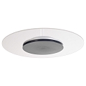 LED Ceiling luminaire ZANIAH 37, 18W, 3000K, IP20, dimmable, grey