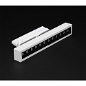 Deko-Light 3-phase spot ALNITAK rotatable, voltage constant, tiltable, with lens optics IP20, clear, transparent, white 