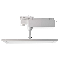 3-phase spot PANEL TRACK LIGHT IP20, milky, traffic white