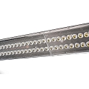 Deko-Light 3-phase luminaire LINEAR PRO TILT IP20, traffic black 
