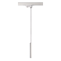  LED 3-Phasen Pendelleuchte SLIM DIM, IP20, 5W 2700K 500lm 24�, CRi >90, UGR <19, dimmbar, Soft-Textilkabel, wei�