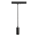 1-Phasen LED Pendelleuchte LUCEA, 6W, 2700K, 800lm, IP20, dimmbar, schwarz