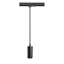 1-Phasen LED Pendelleuchte LUCEA, 10W, 2700K, 1300lm, IP20, dimmbar, schwarz
