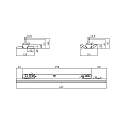 Deko-Light LED 3-Phasen-Leuchte LINEAR PRO FOLD, IP20, 60cm, CRi >90, Multi-Power, schaltbar, 20W 4000K 2900lm 30�, wei�