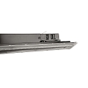 3-phase luminaire LINEAR PRO FOLD rigid, switchable, multipower IP20, black 