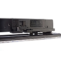 3-phase luminaire LINEAR PRO TILT swivelling, UGR < 19, switchable, multipower IP20, black 