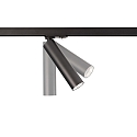 Deko-Light LED 1-Phasen-Strahler SLIM DIM, 5W 2700K 500lm 36�, CRi >90, UGR <19, verstellbar, dimmbar, schwarz