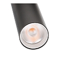 LED 3-Phasen-Strahler SLIM, IP20, 5W 2700K 500lm 36�, CRi >90, UGR <19, verstellbar, dimmbar, schwarz