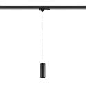 3-phase pendant luminaire LUCEA 10 DALI controllable IP20, black dimmable