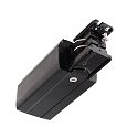 Deko-Light Accessories for 3-phase track system D LINE - electrical feed right, 220-240V AC / 50-60Hz, black
