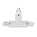 Zubeh�r f�r 3-Phasen-Schienensystem D LINE - T-Verbinder rechts-rechts-links mit Wechselmechanik, 220-240V AC / 50-60Hz, Wei�