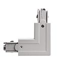 Deko-Light Zubeh�r f�r 3-Phasen-Schienensystem D LINE - 90�-Verbinder links-rechts mit Wechselmechanik, 220-240V AC / 50-60Hz, Grau