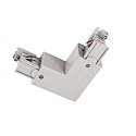 Deko-Light Zubeh�r f�r 3-Phasen-Schienensystem D LINE - 90�-Verbinder links-rechts mit Wechselmechanik, 220-240V AC / 50-60Hz, Grau