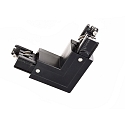 Deko-Light Zubeh�r f�r 3-Phasen-Schienensystem D LINE - 90�-Verbinder links-rechts mit Wechselmechanik, 220-240V AC / 50-60Hz, Schwarz