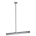 Deko-Light Deckenabh�ngung f�r 3-Phasen Leuchte D LINE, starr, 635 mm, silber