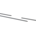 Deko-Light Verl�ngerung f�r Deckenabh�ngung f�r 3-Phasen Leuchte D LINE, starr, 310 mm , silber