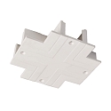 Accessory for 3-phase track system D LINE cover plate, X-connector