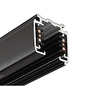 Deko-Light 3-phase surface-mounted track D LINE/DALI 200CM, black