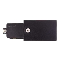 Deko-Light 1-Phasen Einspeiser D ONE, links, IP20, schwarz