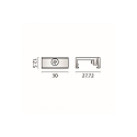 1-Phasen Deckenbefestigung Flex D ONE, wei�