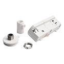 1-phase adapter D ONE, traffic white