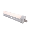 Deko-Light LED Feuchtraumleuchte TRI PROOF, IP65 IK08, 180-240V AC, symmetrisch, wei� mattiert, 129.6cm, 35W 4000K 2980lm 120�