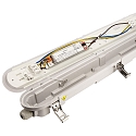 Deko-Light LED Feuchtraumleuchte TRI PROOF BASIC, IP65 IK08, 140lm/W, durchverdrahtet, lichtgrau, 151cm, 55W 4000K 7700lm 120�