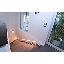 Deko-Light Outdoor LED Wandleuchte SCUTI I, IP44, 2-flammig, E27, 2x max. 11W, Edelstahl, Silber geb�rstet