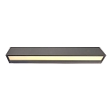 Deko-Light Wall luminaire LINEAR II DOUBLE, 220-240V AC/50-60Hz, 20W, dark grey