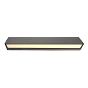 Deko-Light Wandaufbauleuchte LINEAR I SINGLE, 220-240V AC/50-60Hz, 8,50 W, dunkelgrau