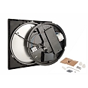 Deko-Light LED Au�enwandleuchte / Hausnummern-Leuchte CASA, mit Sensor, IP54, 3W 3000/4000K, schaltbar, tiefschwarz