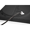 Deko-Light LED Au�enwandleuchte / Hausnummern-Leuchte CASA, mit Sensor, IP54, 3W 3000/4000K, schaltbar, tiefschwarz