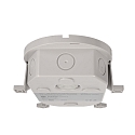 damp-proof luminaire SOTANO IP54 oval, CCT Switch, impact resistant, switchable, multipower IP54, grey 